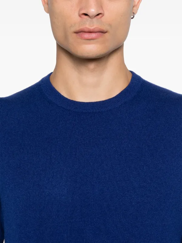 BALLANTYNE カシミヤクルーネックニット Ballantyne クルーネック セーター | ブルー | FARFETCH JP