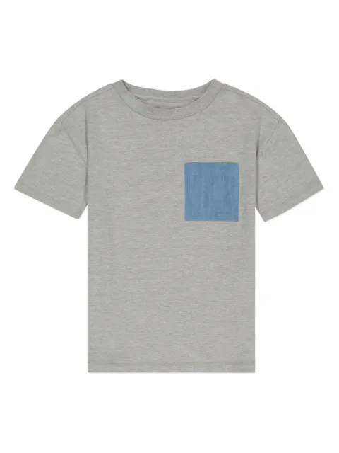 DL1961 KIDS Denim-pocket t-shirt 