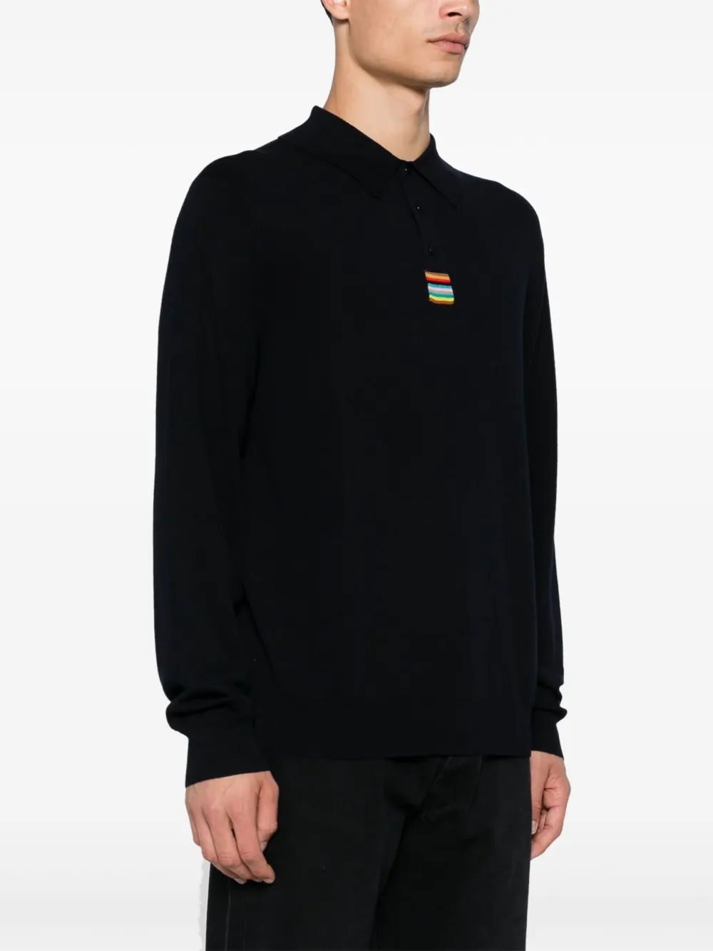 PAUL SMITH KNITTED POLO SHIRT