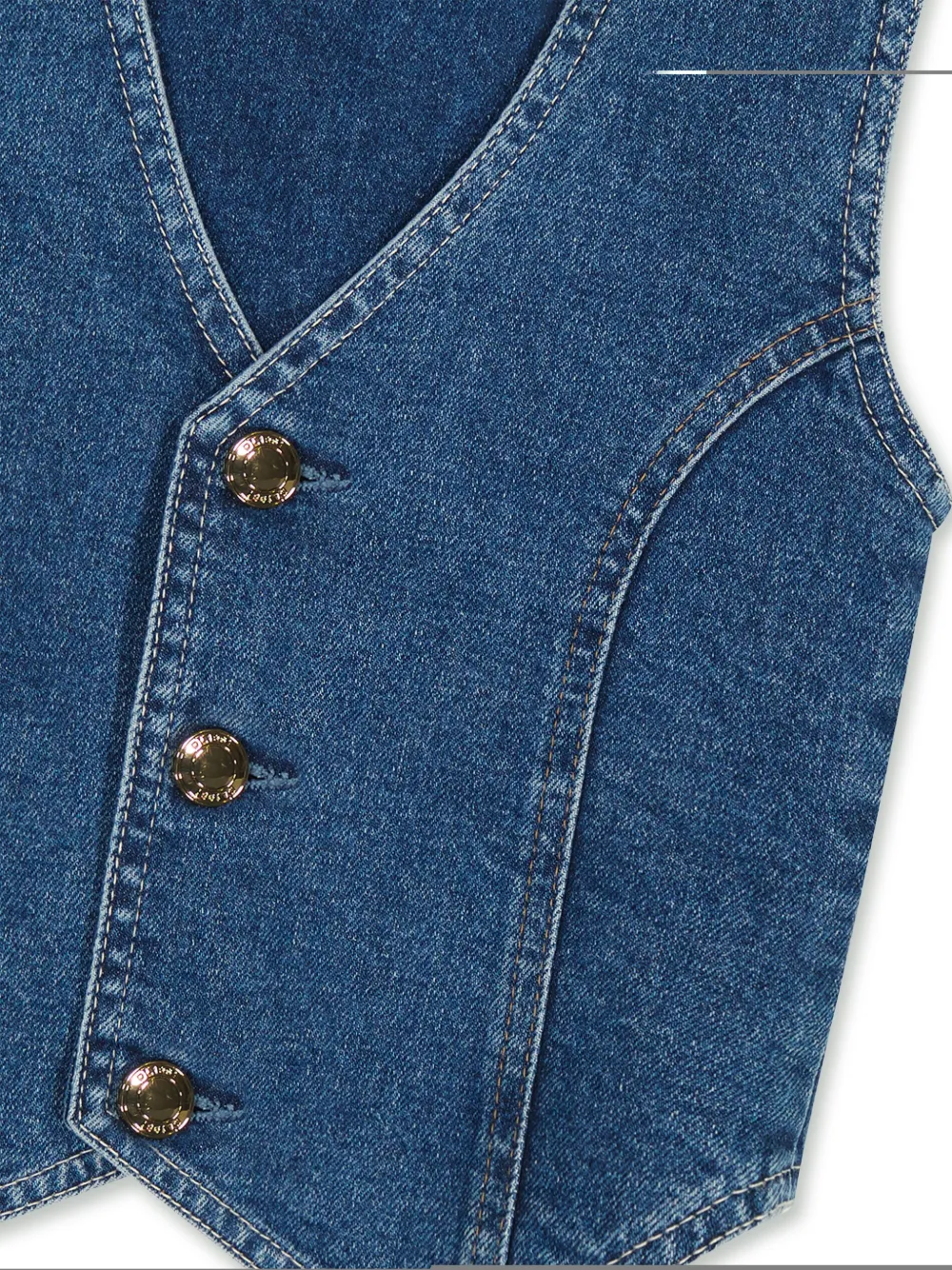 DL1961 KIDS Zizi gilet Blauw