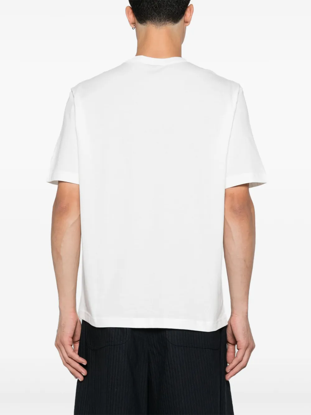 PS Paul Smith T-shirt met zebraprint Wit