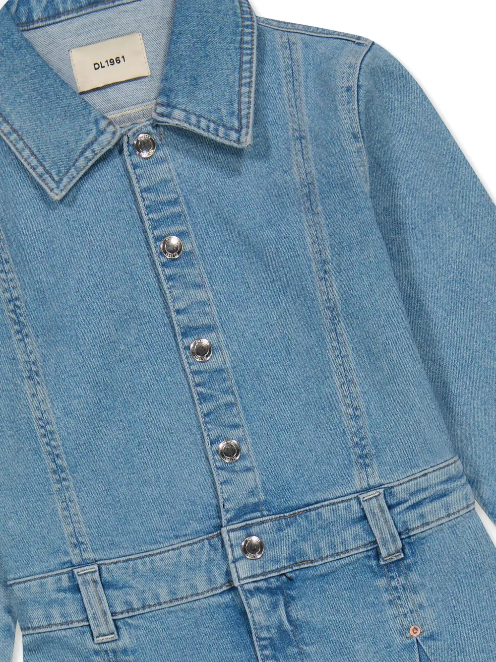 DL1961 KIDS Manning mini-jurk Blauw