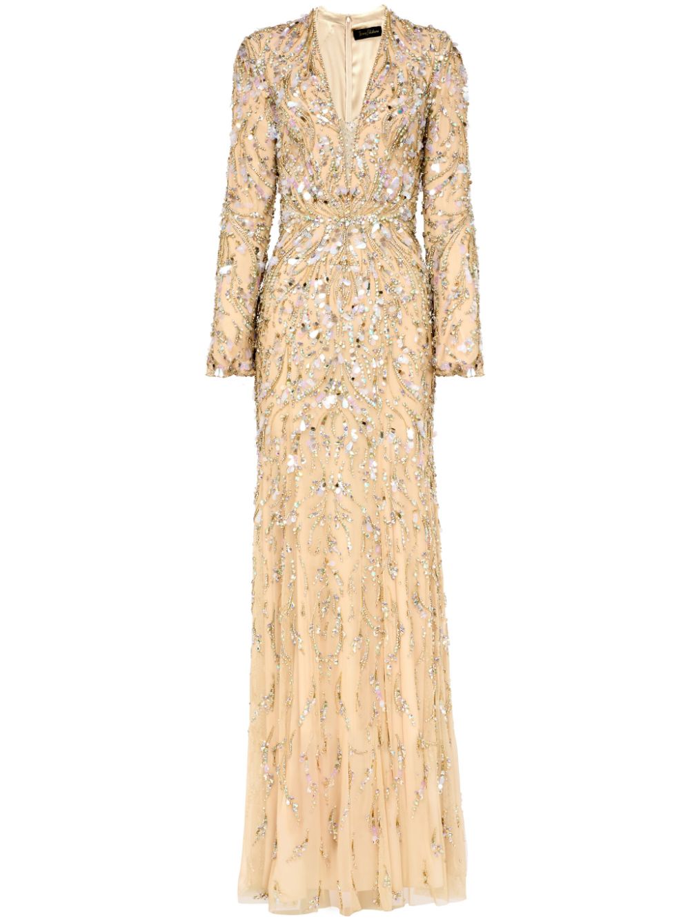 Jenny Packham Kaia Gown In Yellow