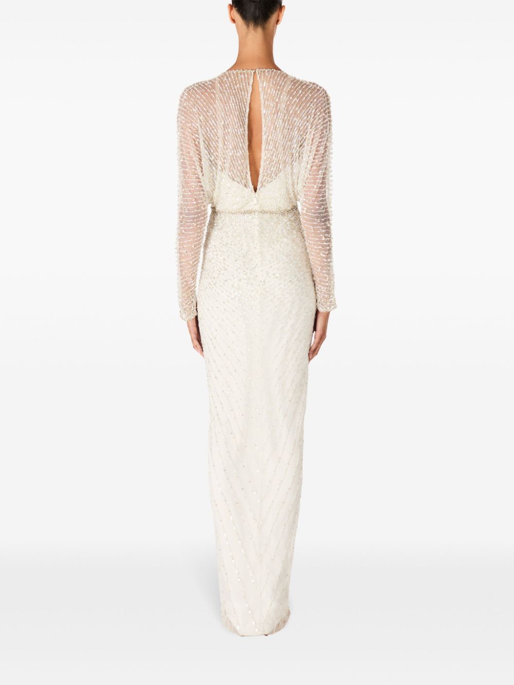 Jenny Packham Nina jurk Beige