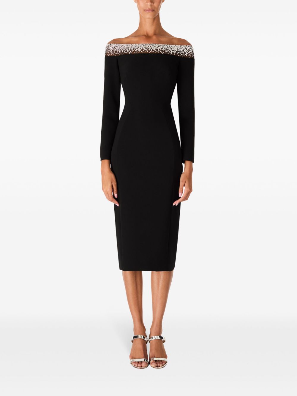 Jenny Packham Calypso jurk - Zwart