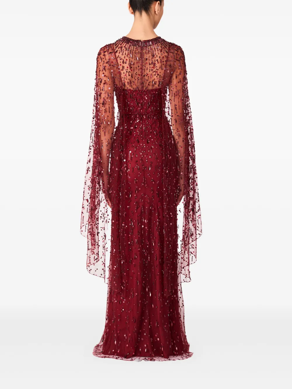 Jenny Packham Hestia jurk Rood