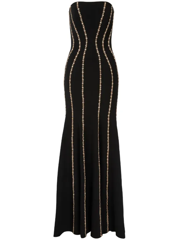 jenny packham black evening dress Jenny Packham Dash Gown