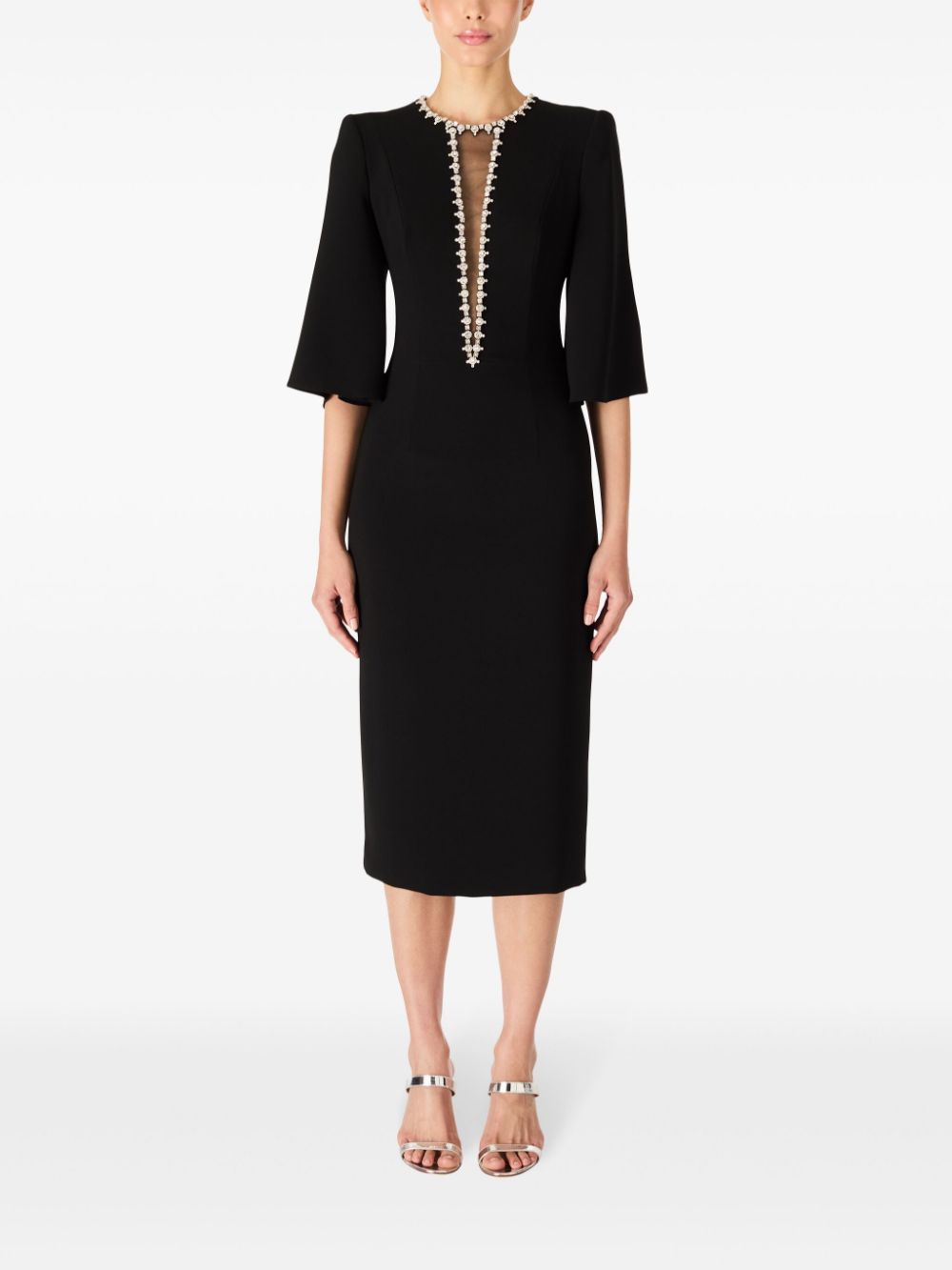 Jenny Packham Grace jurk - Zwart