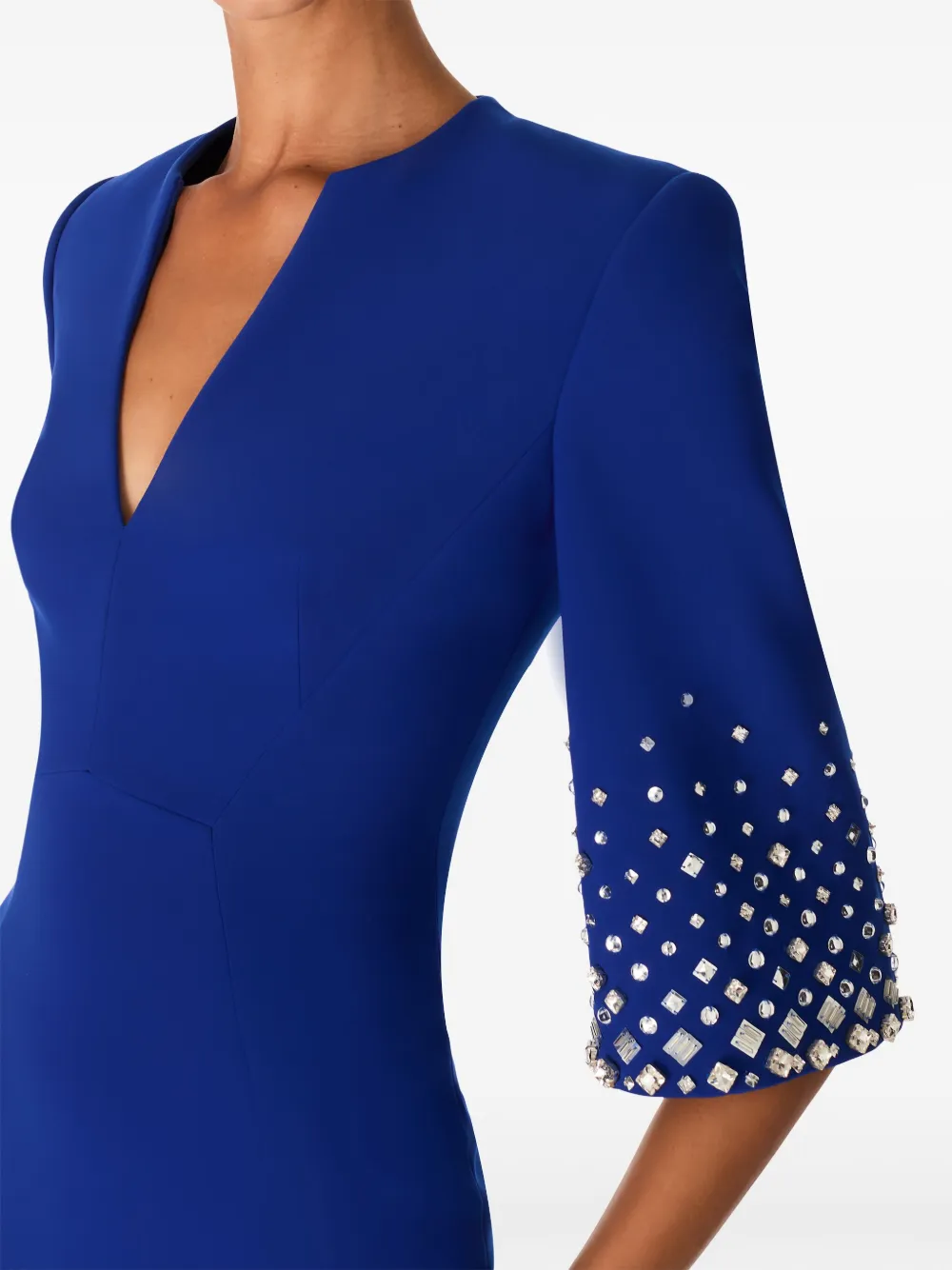 Shop Jenny Packham Layla Dress In Blue