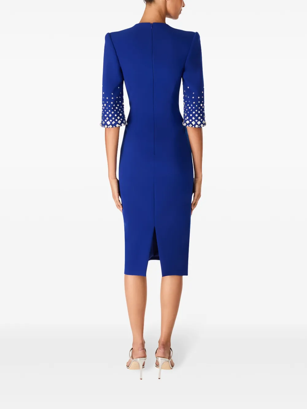 Shop Jenny Packham Layla Dress In Blue