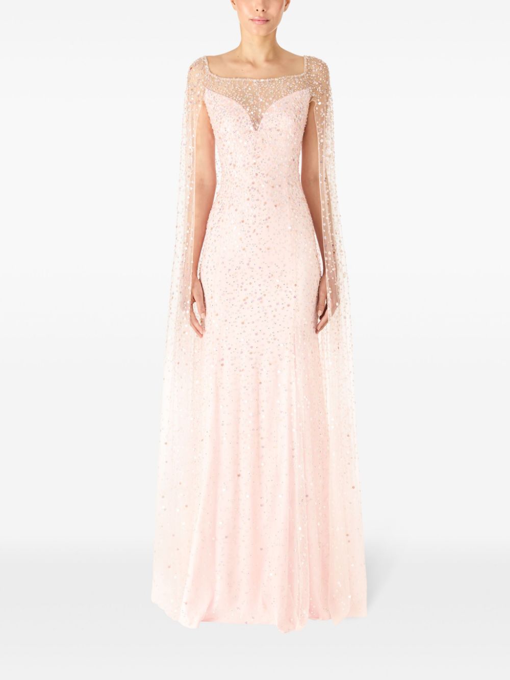 Jenny Packham Roman avondjurk - Roze