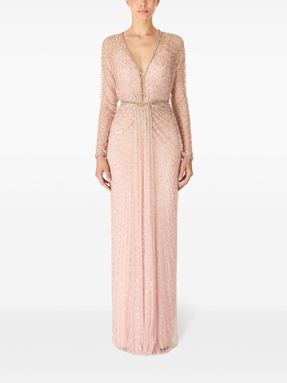 Jenny Packham Nina jurk - Beige