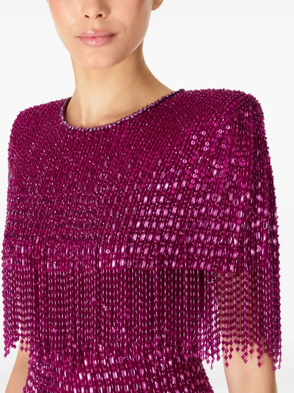Jenny Packham Lyla sequin-embellished Gown | Pink | FARFETCH Jenny Packham Lyla sequin-embellished Gown | Pink | FARFETCH