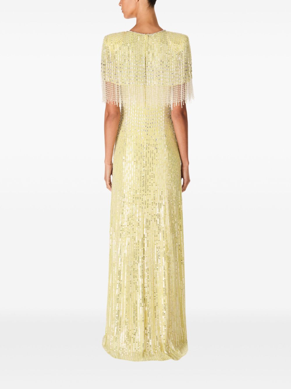 Cheap Jenny Packham Lyla sequin-embellished gown Women