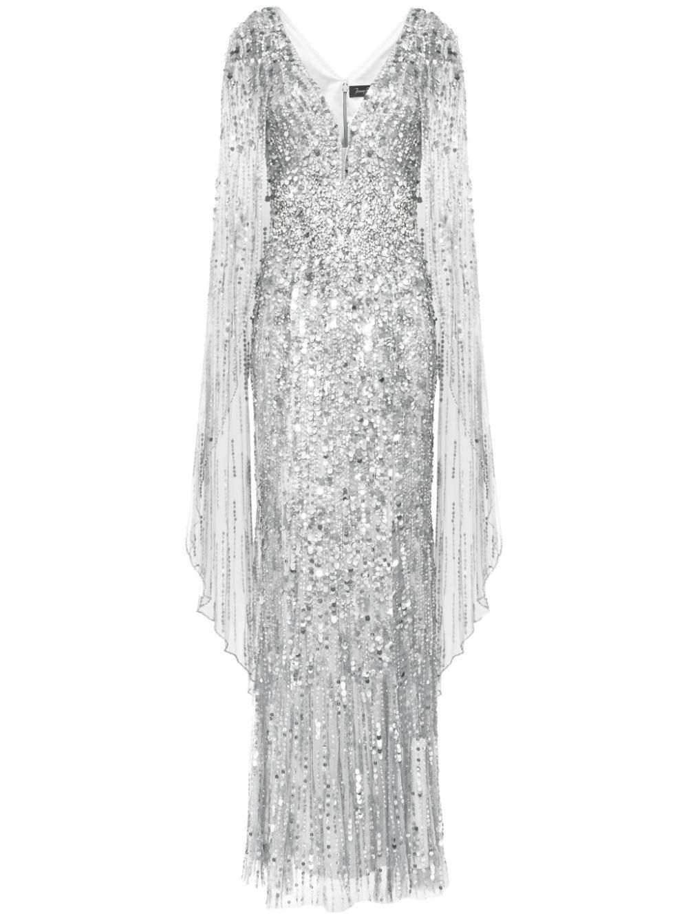 Jenny Packham Honey avondjurk Grijs