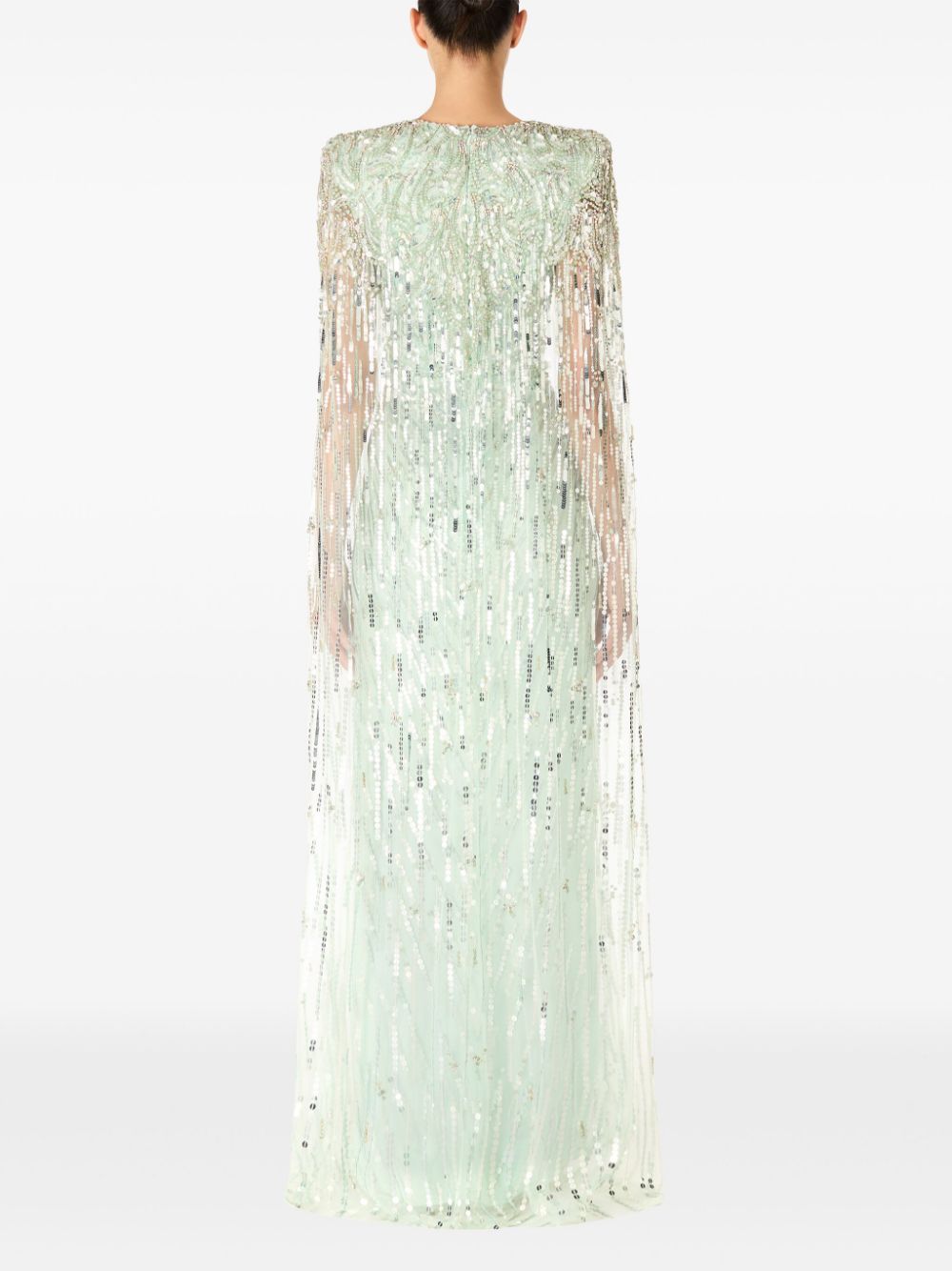 Affordable Jenny Packham Gold Rush sequin-embellished gown Women