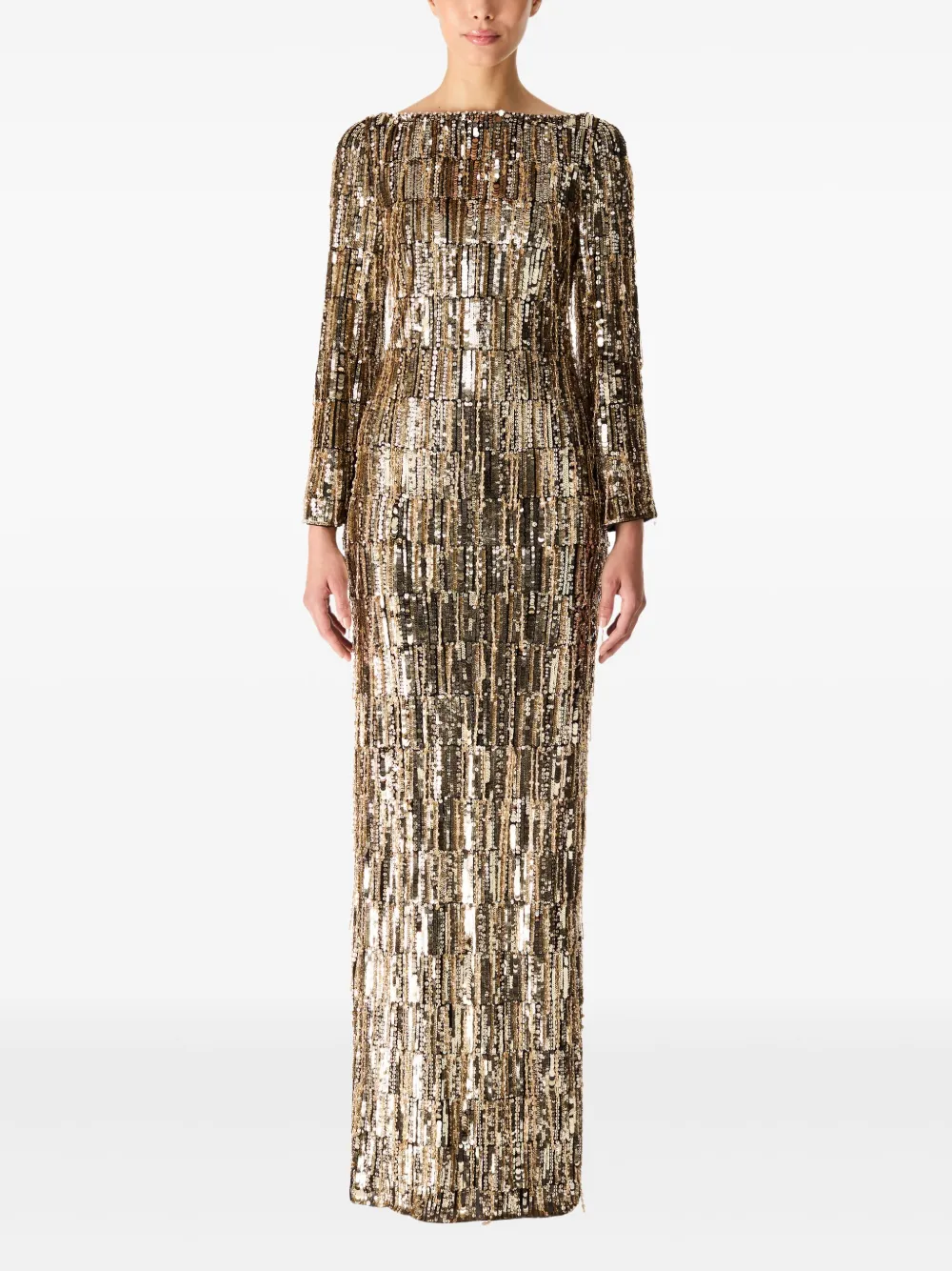 Jenny Packham Eartha avondjurk - Goud