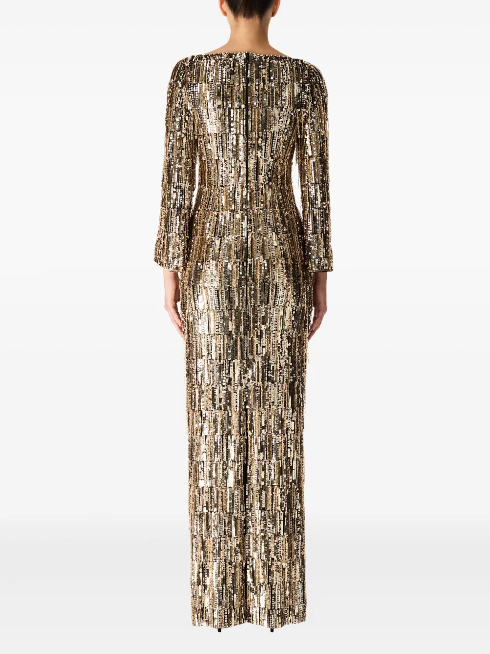 Jenny Packham Eartha avondjurk Goud
