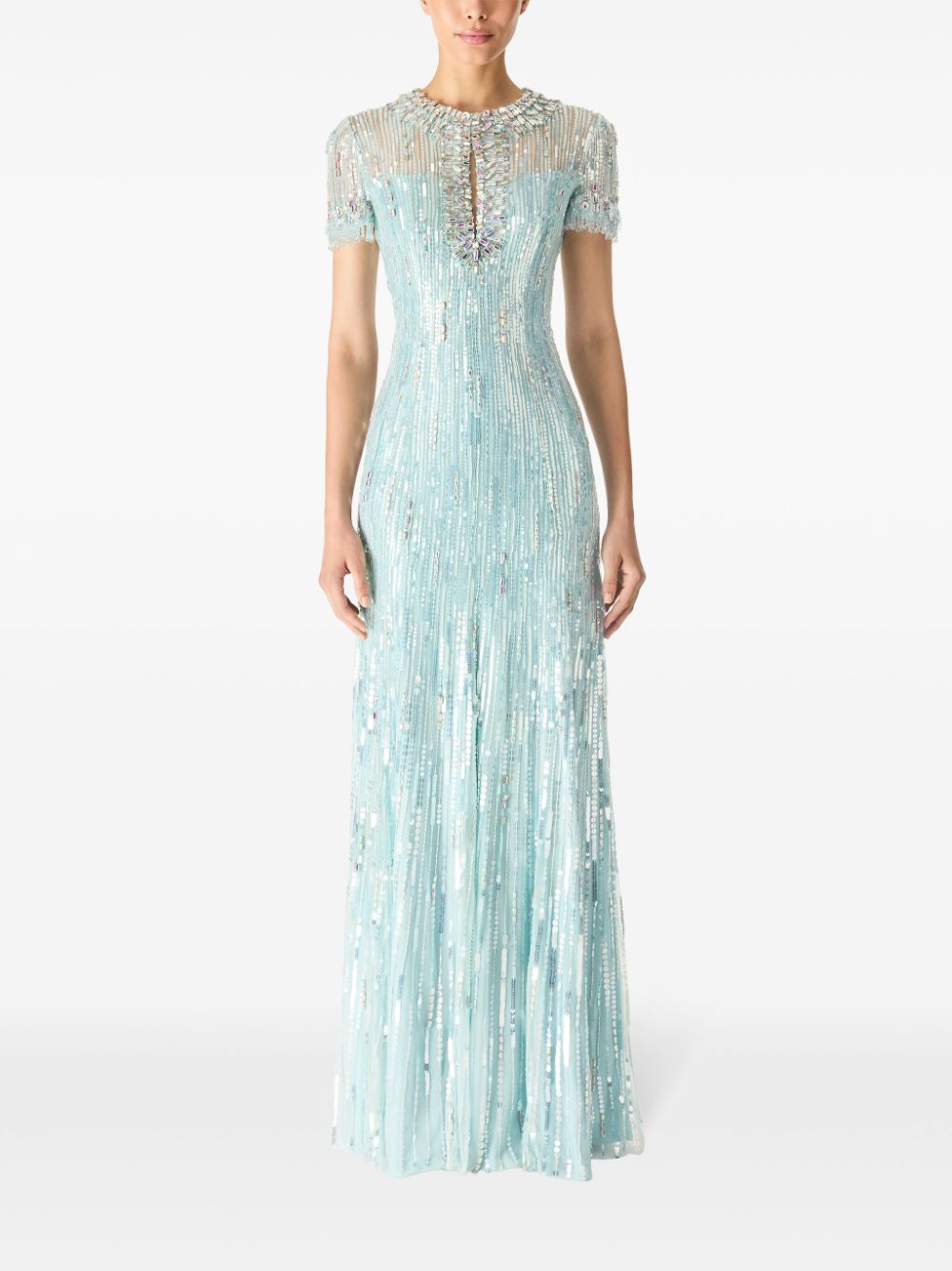 Jenny Packham Nova jurk - Blauw