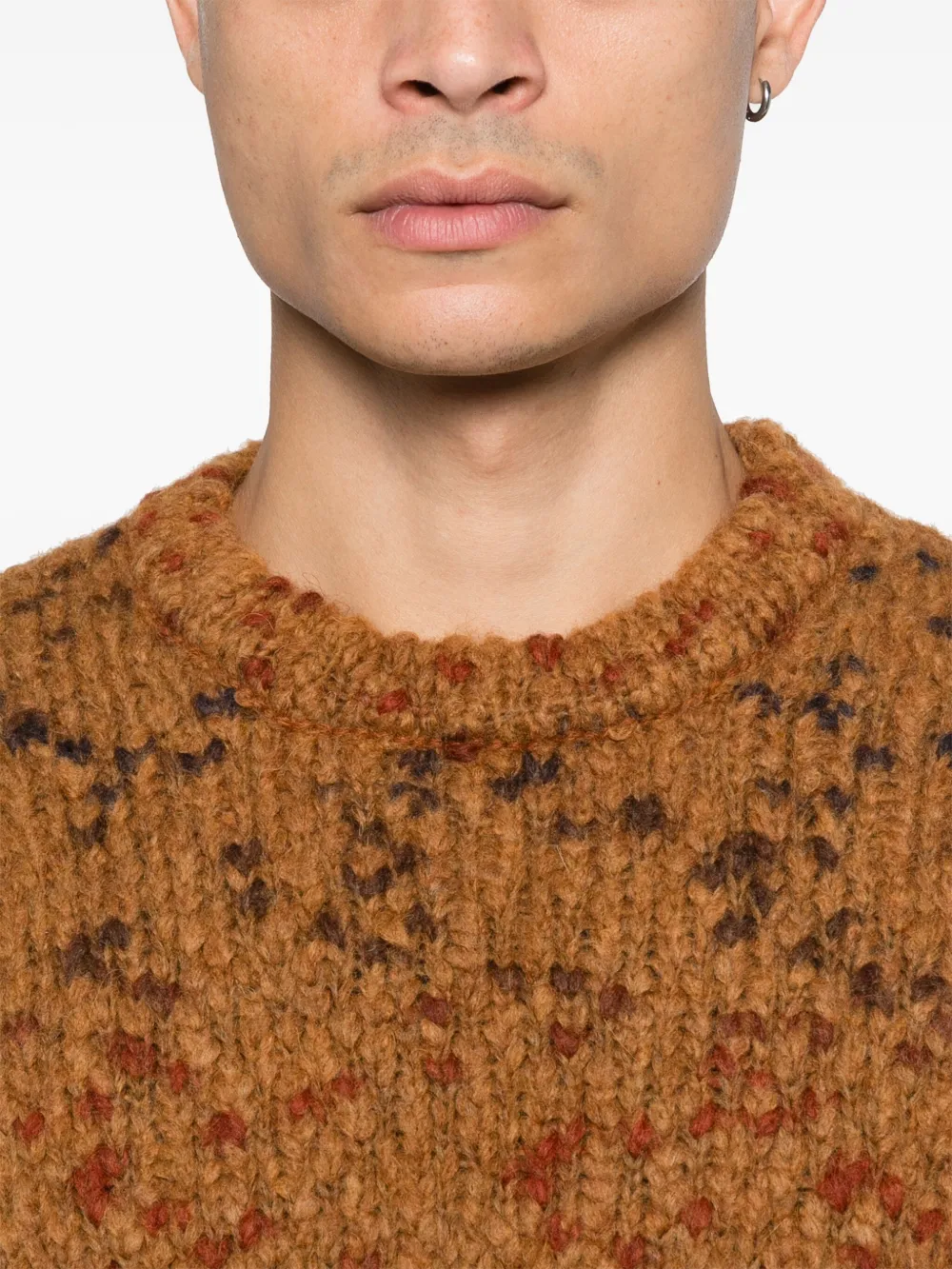 Shop Ymc You Must Create Undertones Jumper In Brown