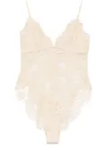 ZIMMERMANN Illustration lace bodysuit - Neutrals