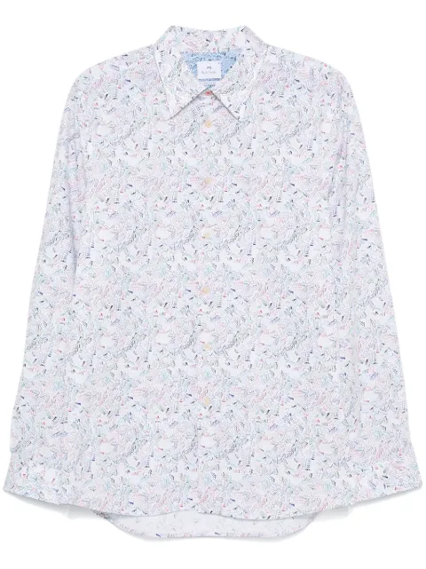 PS Paul Smith abstract-print shirt