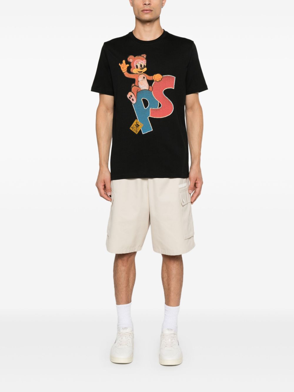 PS Paul Smith PS Teddy T-shirt - Zwart