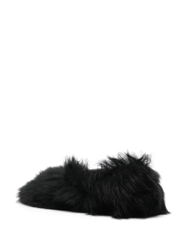 ローファー・オックスフォード Jil Sander Jil Sander Ballerina Fringe Flat Desert Rose (JS3 Jil Sander Ballerina Flat in Dark Earth | FWRD