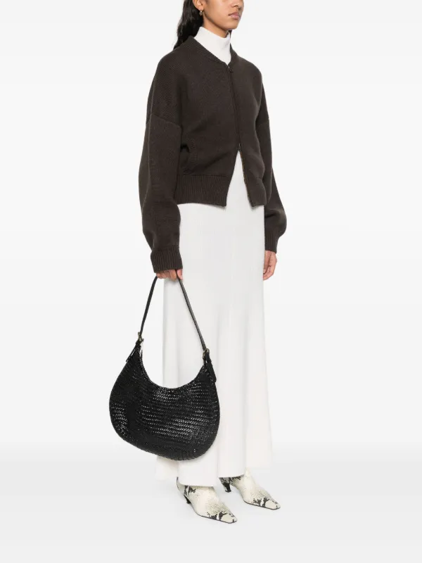 DRAGON DIFFUSION Luna Mezza Shoulder Bag | Black | FARFETCH