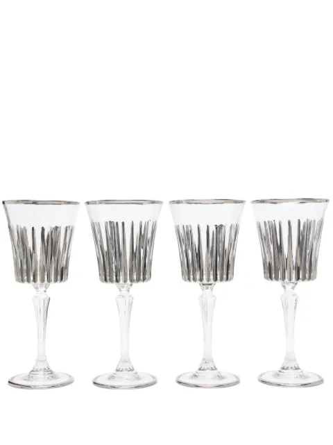 Les-Ottomans set de cuatro copas de vino Platinum