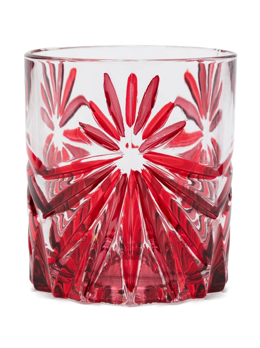 Les-Ottomans Stars glasses (set of four) - Rood