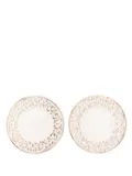 Les-Ottomans Baroque plates (set of two) - White