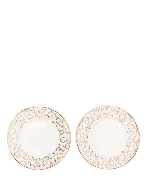 Les-Ottomans Baroque plates (set of two)