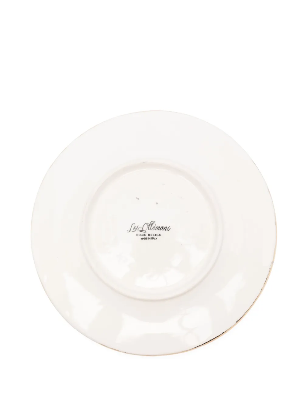 Les-ottomans Engraved Plates (set Of Two) In 白色