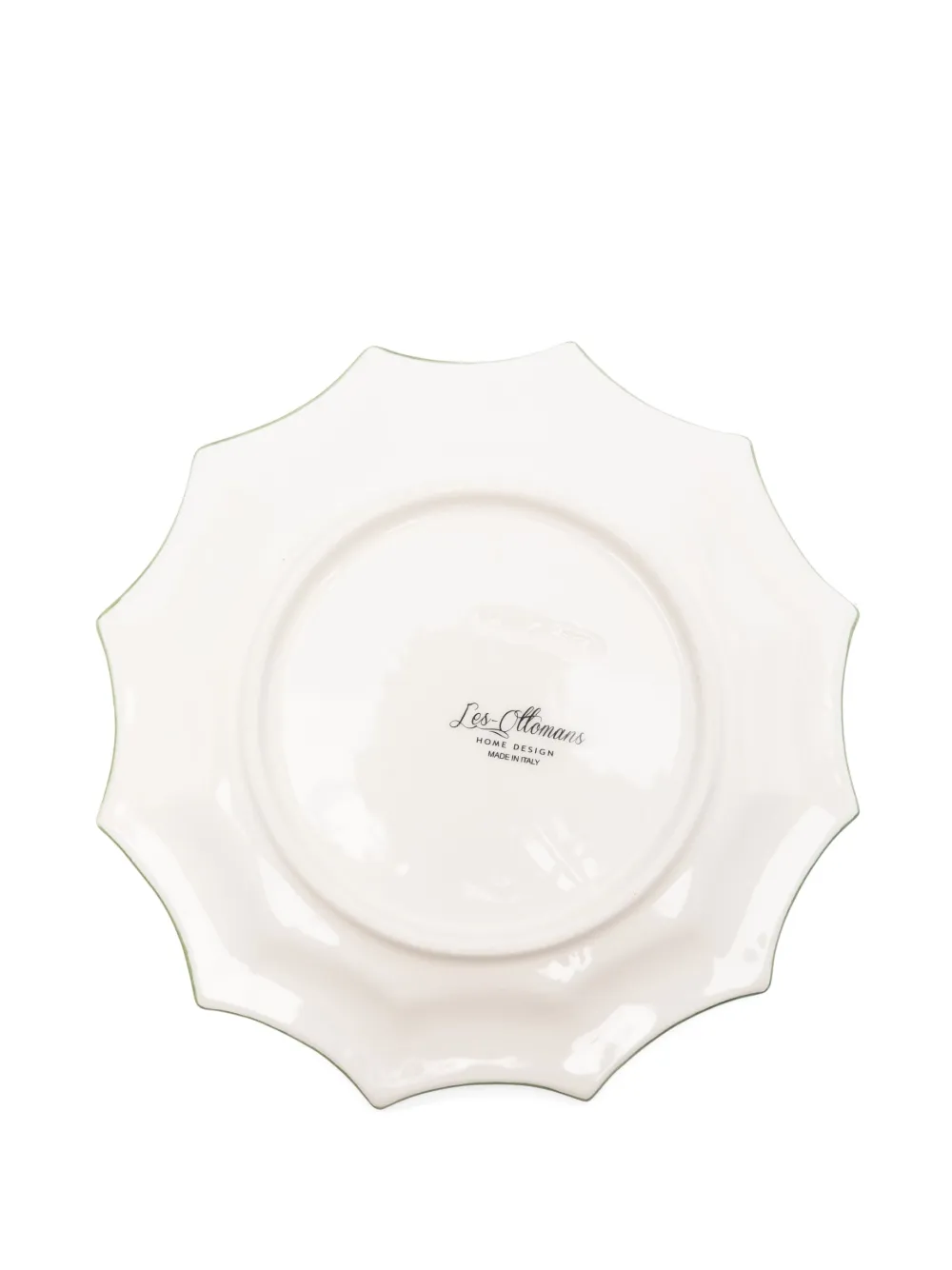 Les-ottomans Stars Plates (set Of Four) In 白色