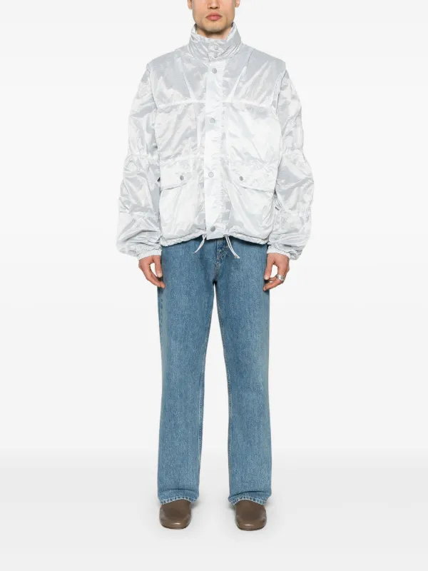 OUR LEGACY Exhale Puffa ジャケット シルバー OUR LEGACY（アワー レガシー）