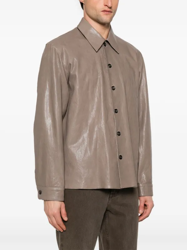 新品　OUR LEGACY バージンウールWelding シャツ　海外限定品 OUR LEGACY Welding シャツ | グレー | FARFETCH JP