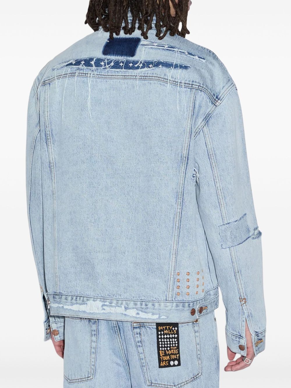 Ksubi Gerafeld denim jack Blauw