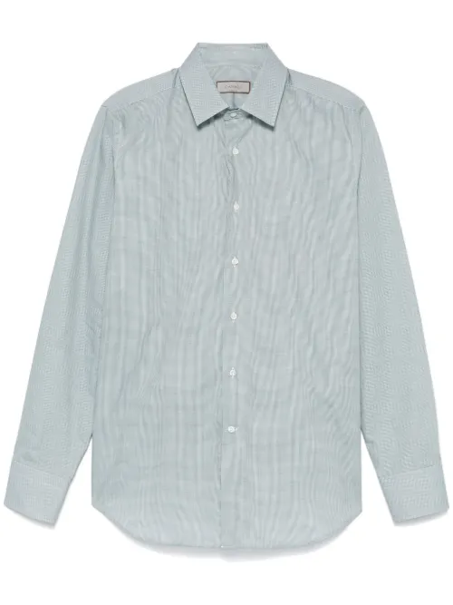 Chemise à petits carreaux - Canali - Modalova