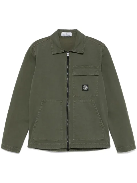 Stone Island Compass-motif shirt