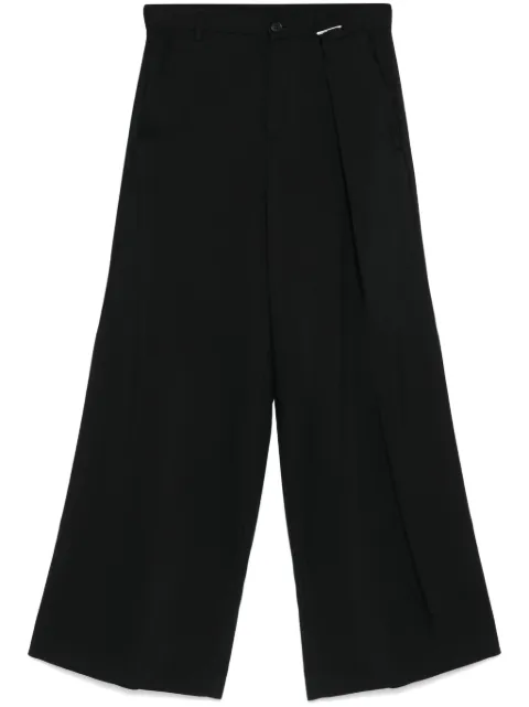 MM6 Maison Margiela pleat-detail trousers Women