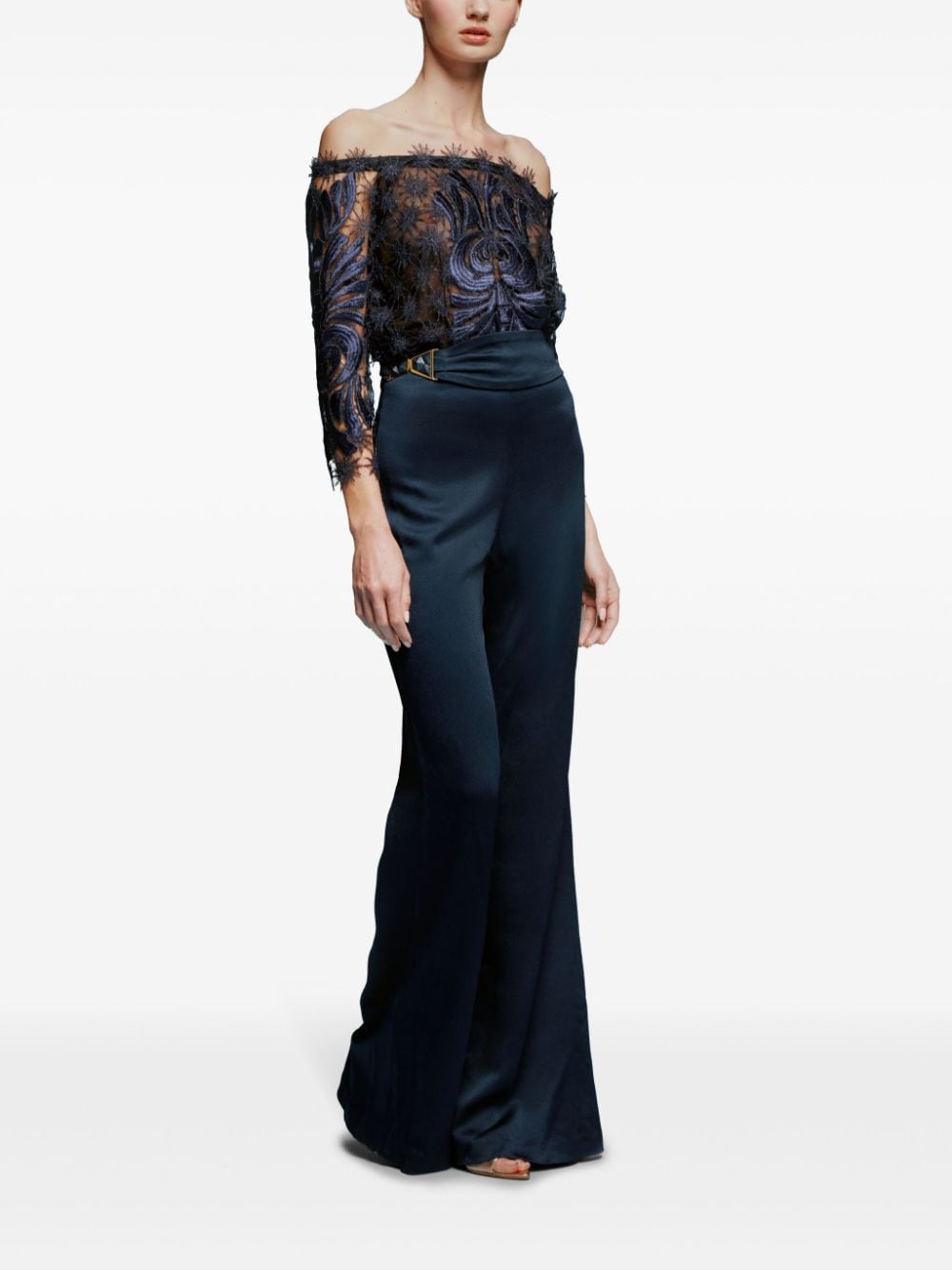 Silvia Tcherassi Palermo trousers - Blauw