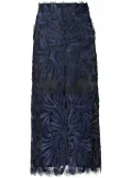 Silvia Tcherassi Kin midi skirt - Blue