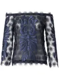 Silvia Tcherassi Lala blouse - Blue