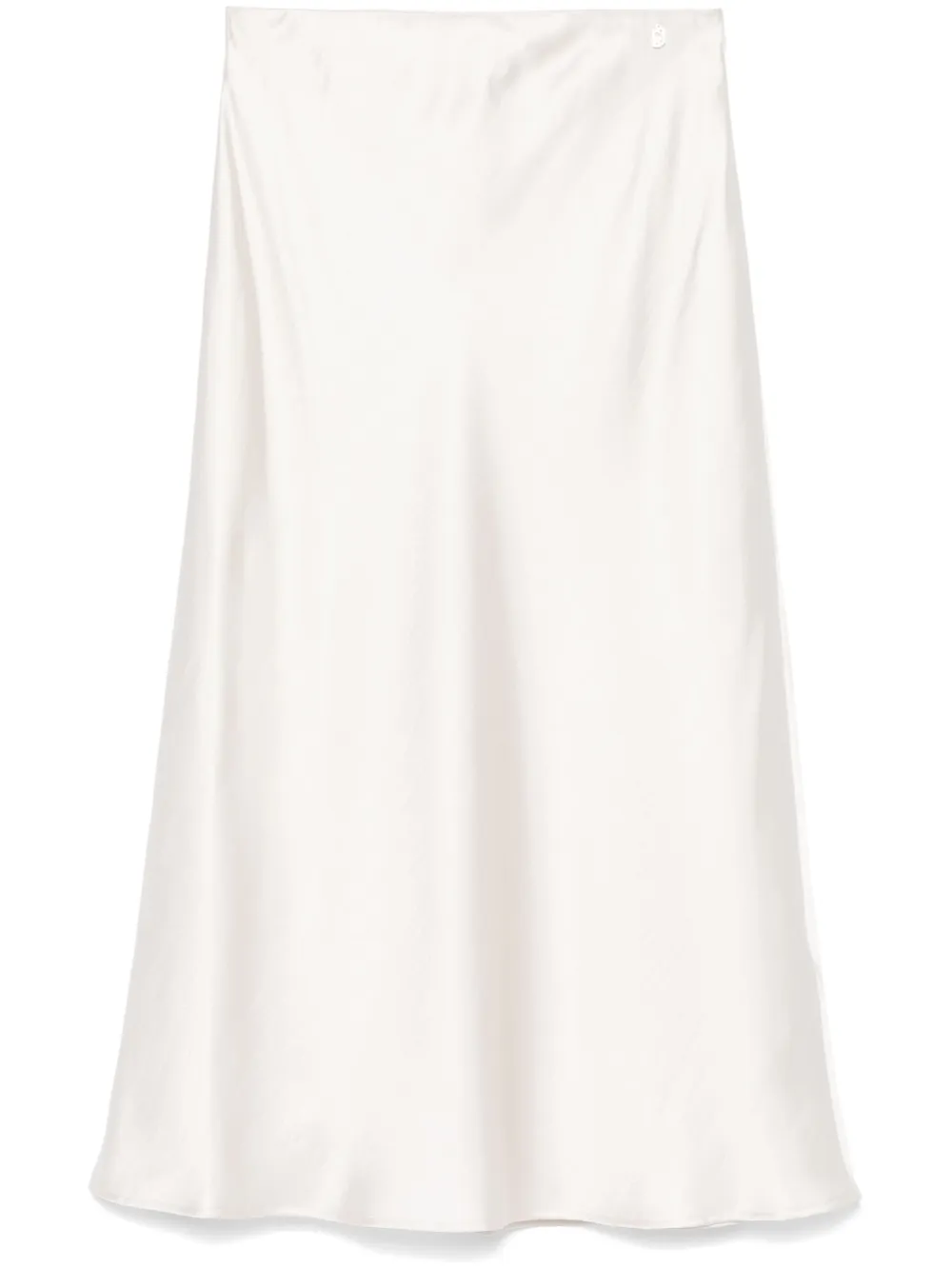 LIU JO Satijnen midi-rok Beige