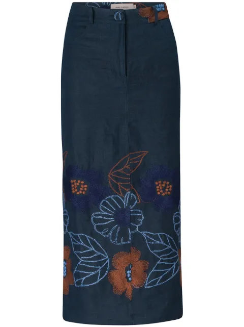 Silvia Tcherassi Layan midi skirt 