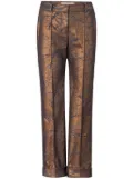 Silvia Tcherassi Garmet cropped trousers - Brown