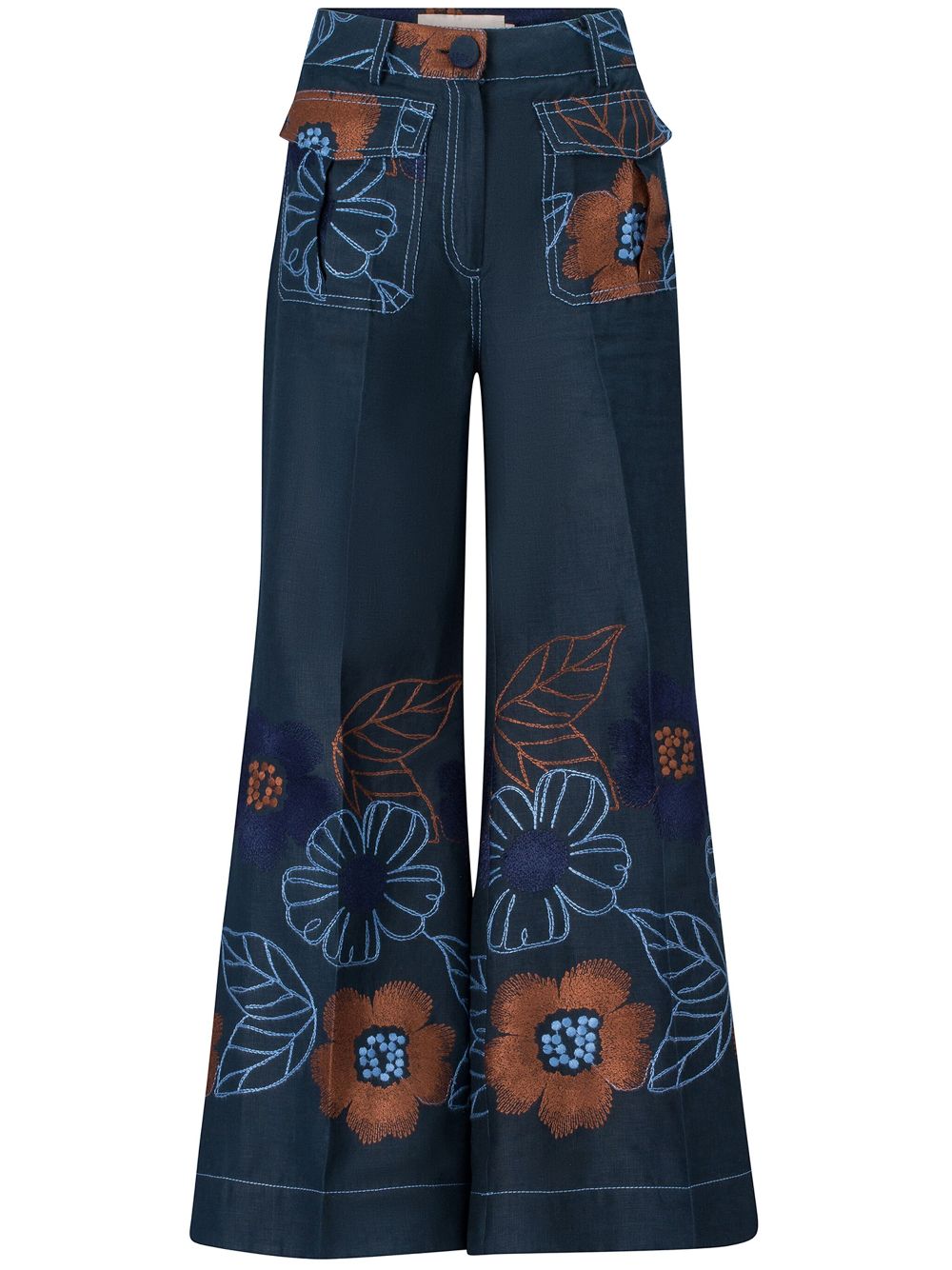 Silvia Tcherassi Maura trousers - Blue