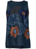 Silvia Tcherassi Leonora blouse - Blue