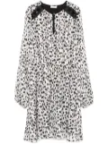 LIU JO abstract-print dress - White